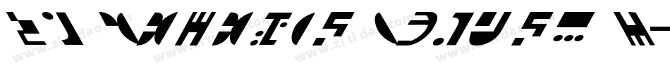 ST Ferengi Gothic R字体转换